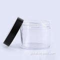 500Ml Plastic Bottle Empty Clear Plastic Cosmetic Jar With Lid Manufactory